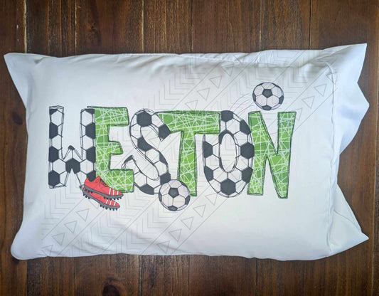 Soccer Pillowcase Personalized Pillowcases