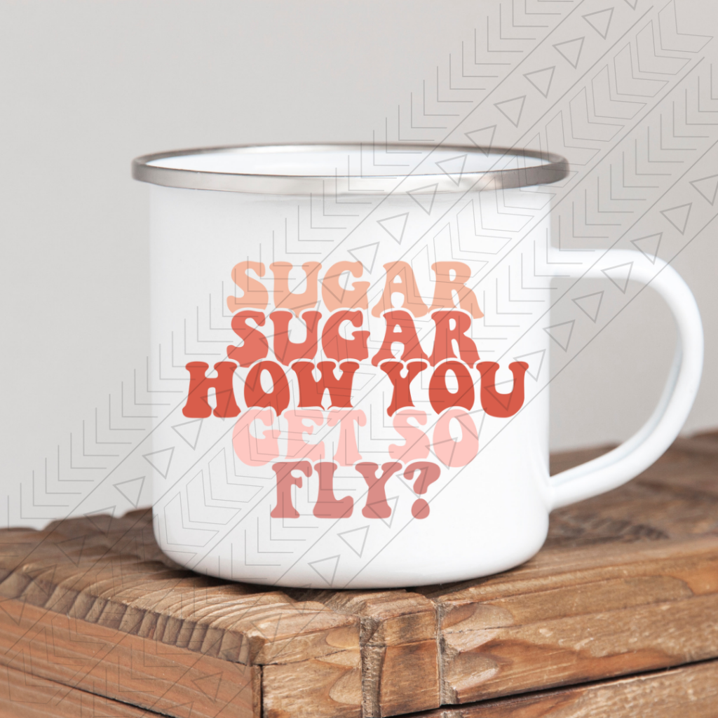 Sugar Enamel Mug Mug