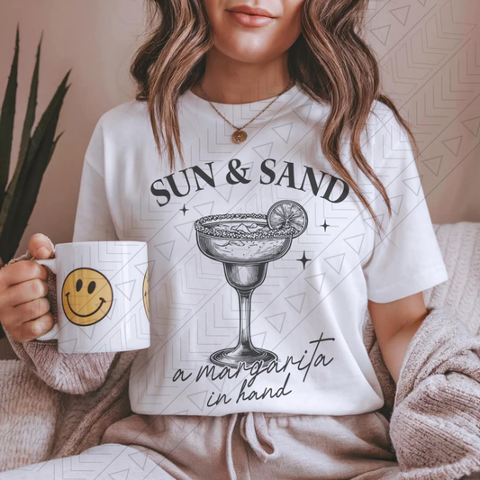 Sun Sand Margarita In Hand Shirts & Tops