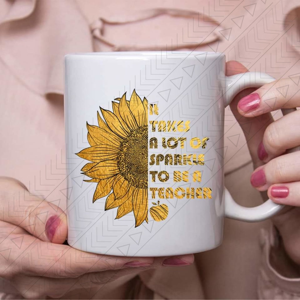 Sunflower Teacher Ceramic Mug 11Oz Mug