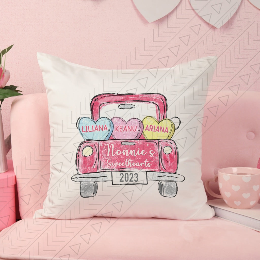 Sweetheart Truck Year Pillowcases & Shams