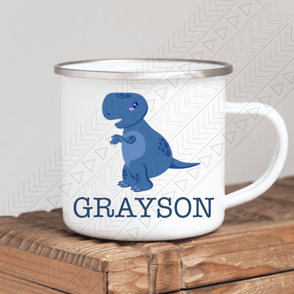 Tyrannosaurus Enamel Mug Mug