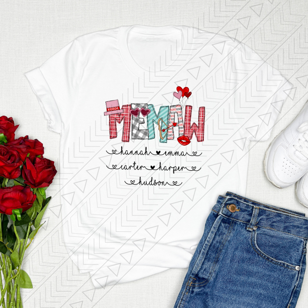 Valentines Mama Custom T Shirt Shirts & Tops