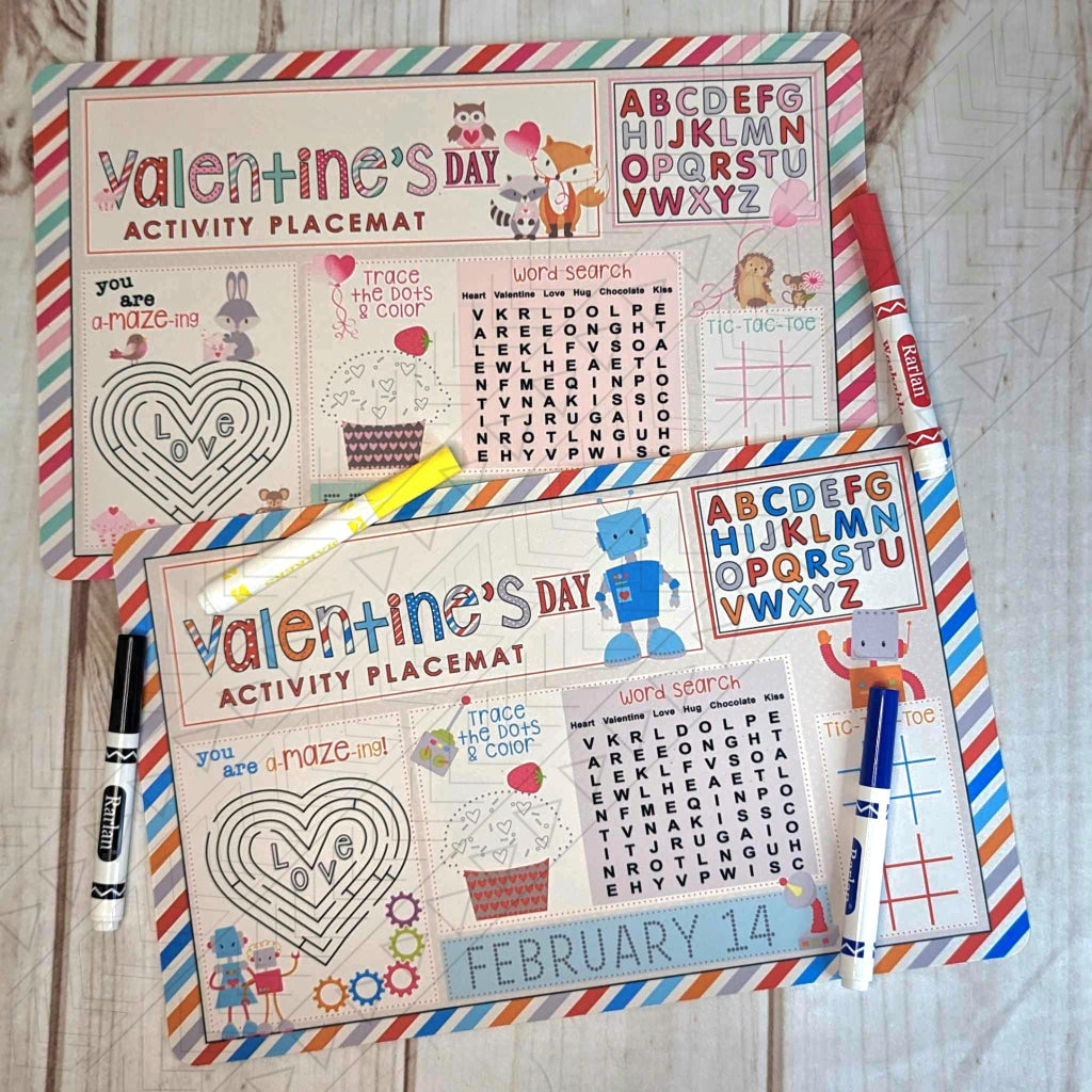 Valentines Day Placemat Placemat