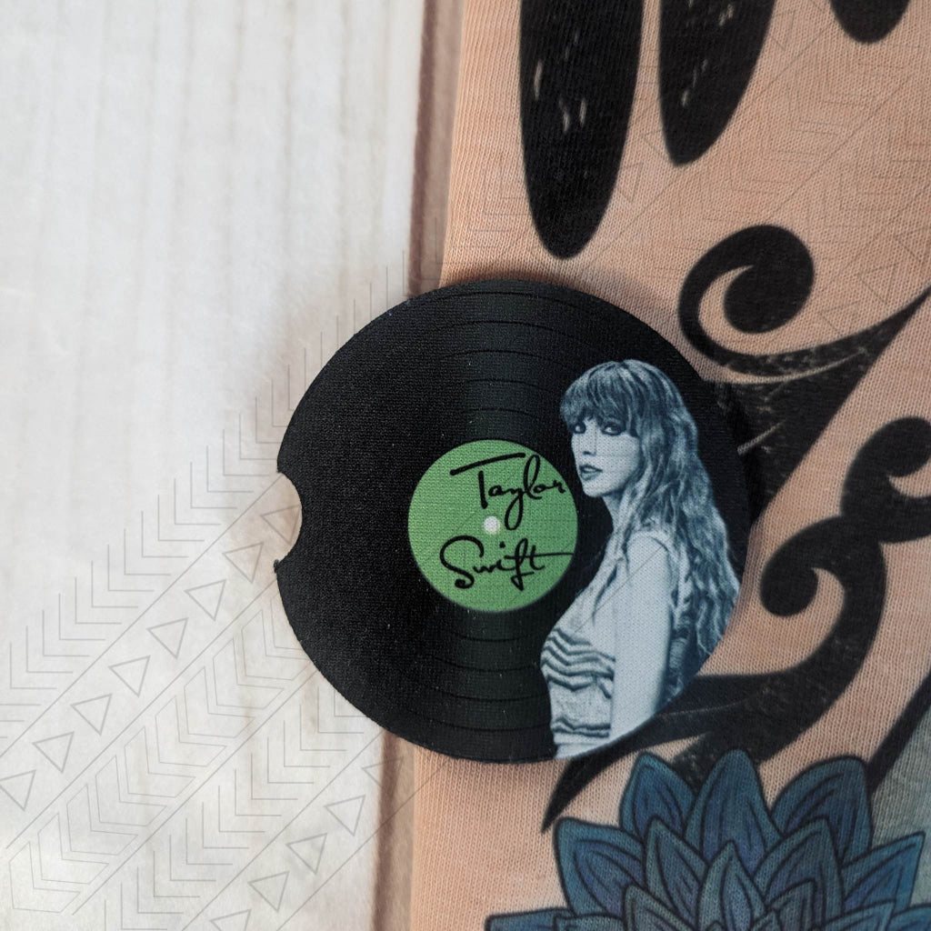 Vinyl Record Car Coaster