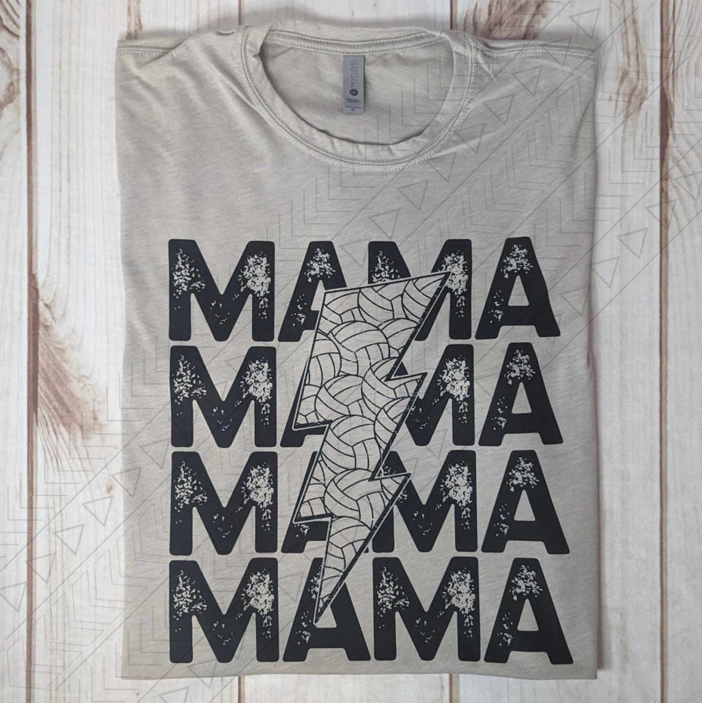 Volleyball Mama Bolt Shirts & Tops