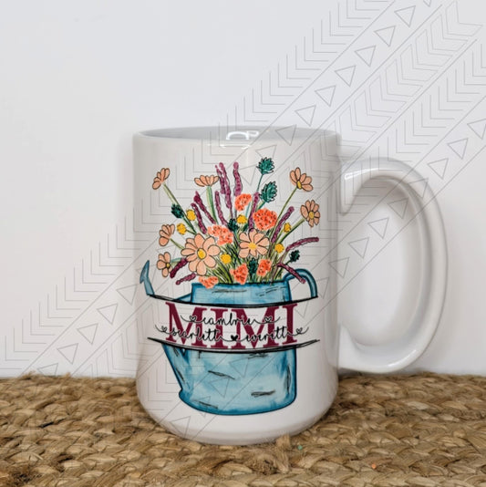 Watering Can Custom Mug
