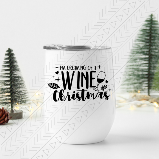 Wine Christmas Tumbler